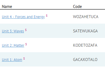 Codes for USA TestPrep